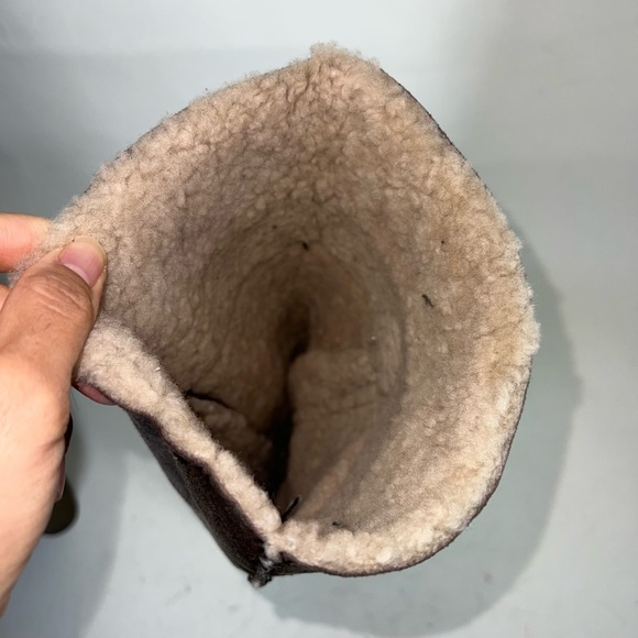 UGG Upper Leather & Genuine Sheep Skin Over The Knee Women Boot - Picture 8 of 12